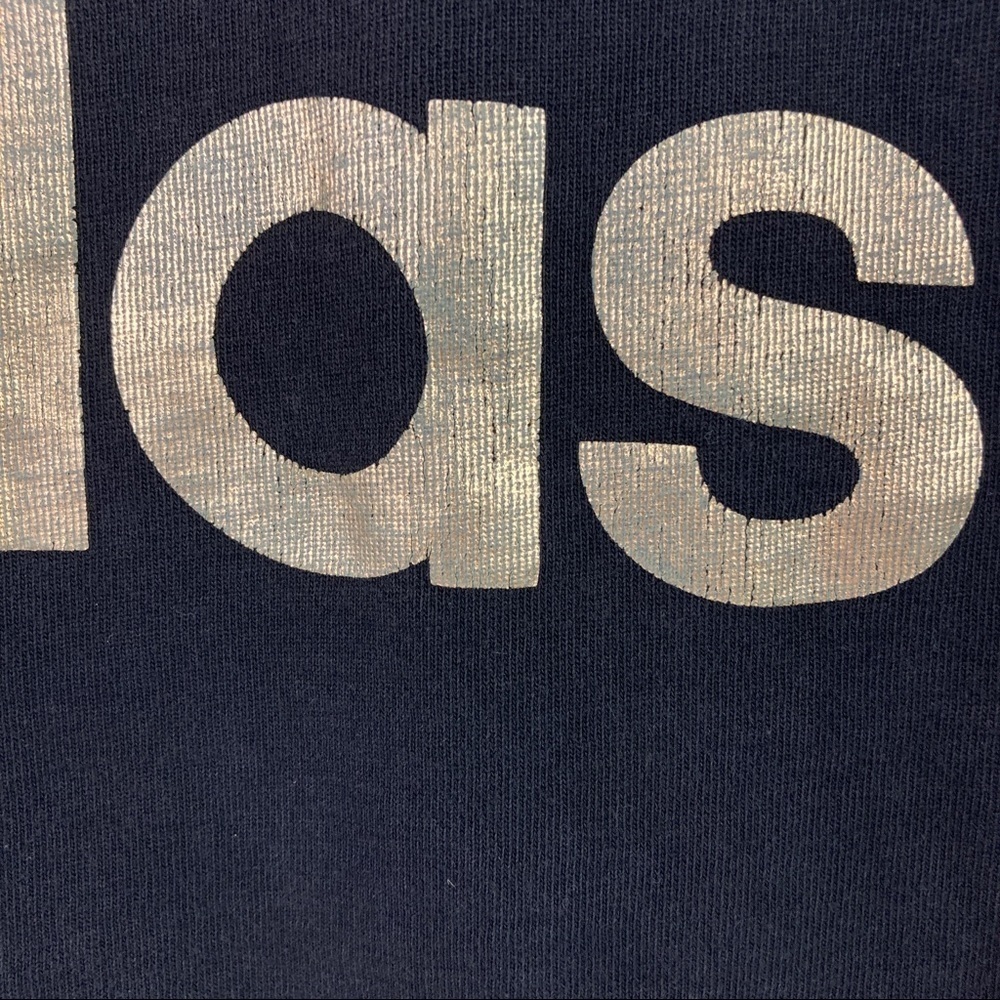 ADIDAS Original Trefoil T-shirt Gold On Black - Picture 6 of 12